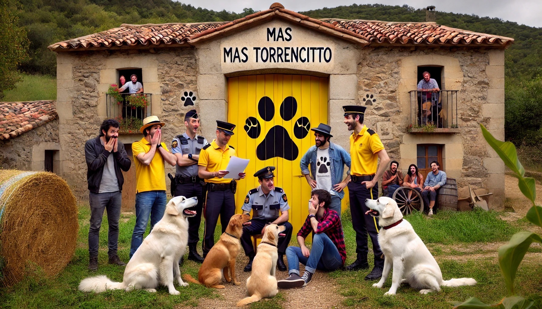 Registro de los Mossos en MasTorrencito