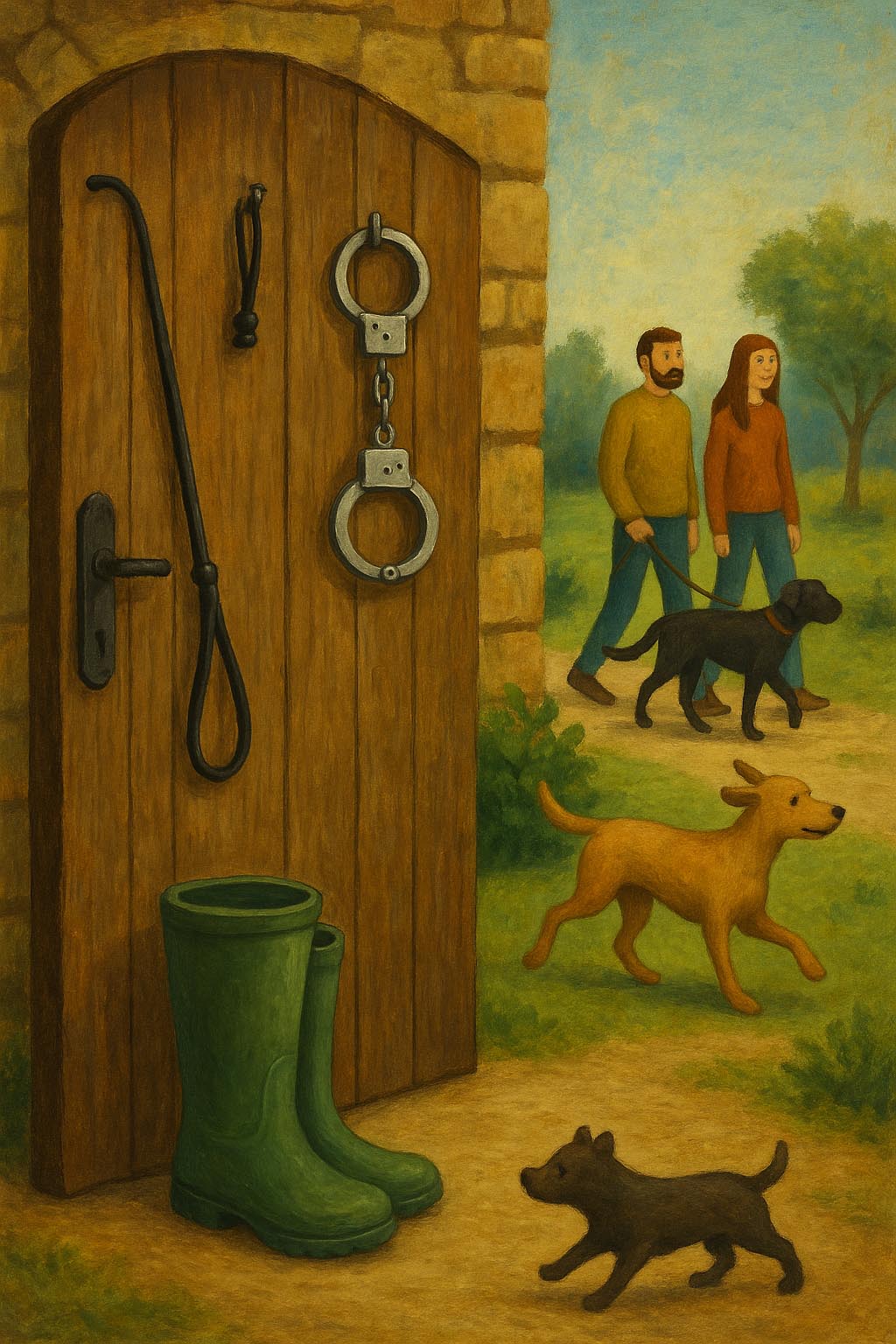 La clienta que se dejó la fusta y las esposas… by MasTorrencito